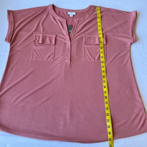 NWT - J.Jill Pullover Super Soft Relaxed Fit Tee Shirt - Picture 4 of 9